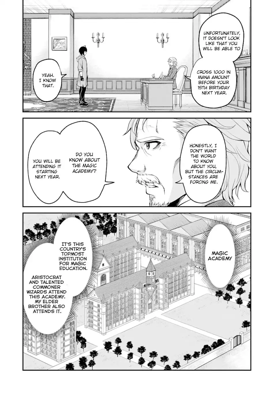 Saisoku Musou no B-kyuu Mahou Tsukai: Ippatsu Utareru Mae ni Senpatsu Uchikaesu! Chapter 3 3